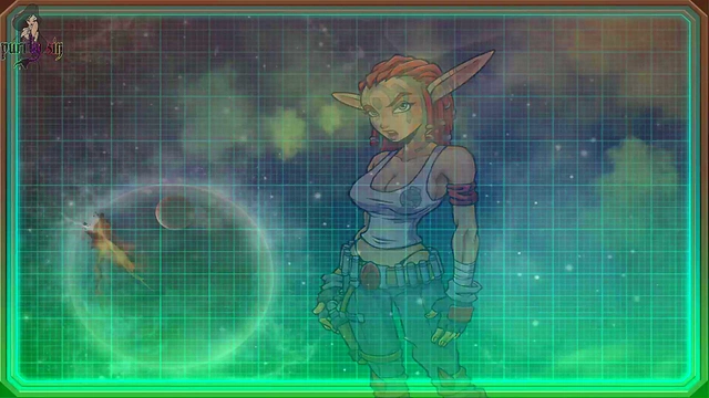 Sexy Anime Guide Lola Trains With Robot for Akabur's Genie Fantasy