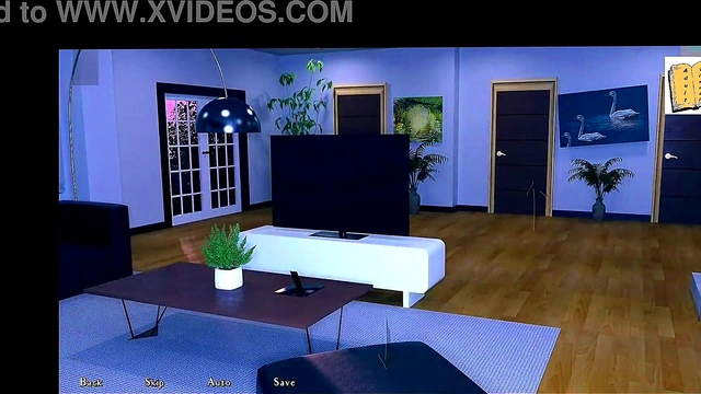 Brunette With Big Tits And Ass Takes It All In 3D Hentai Gameplay