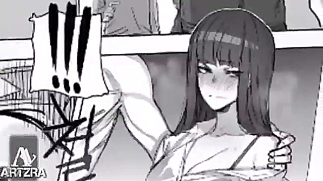 Hot Ethiopian Chick Fucks Hardcore In Anime Style Action