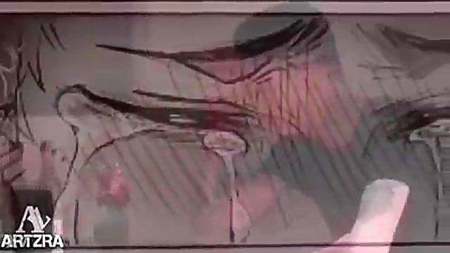 Hot Ethiopian Chick Fucks Hardcore In Anime Style Action