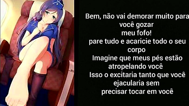 Cute Hentai JOI Session With Seductive Anime Babe