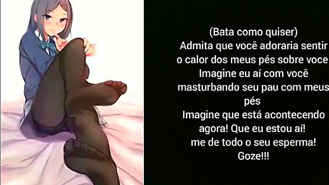 Cute Hentai JOI Session With Seductive Anime Babe