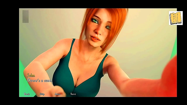 Teen With Big Tits Rides Dik In Ecchi Cartoon Adventure