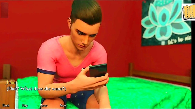 Teen With Big Tits Rides Dik In Ecchi Cartoon Adventure