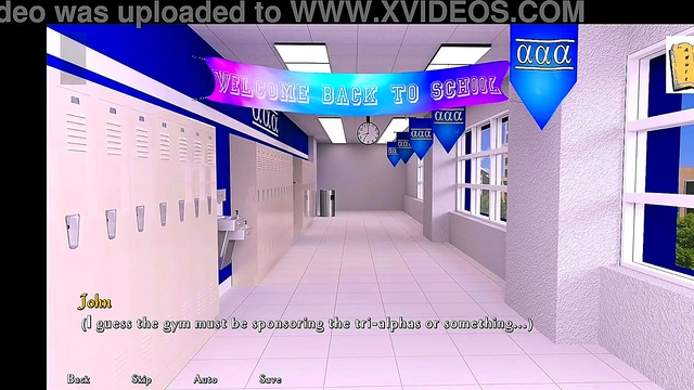 Teen With Big Tits Rides Dik In Ecchi Cartoon Adventure