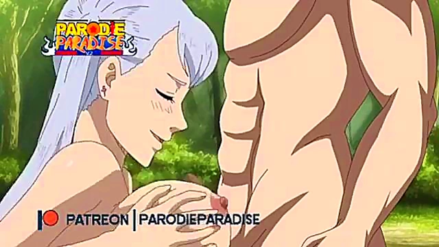 Asta Fucks Noelle in Black Clover Anime for Teen Pussy Action