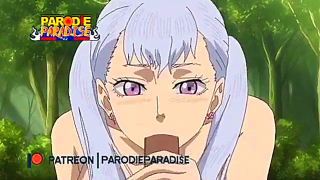 Asta Fucks Noelle in Black Clover Anime for Teen Pussy Action