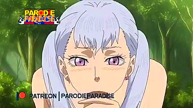 Asta Fucks Noelle in Black Clover Anime for Teen Pussy Action