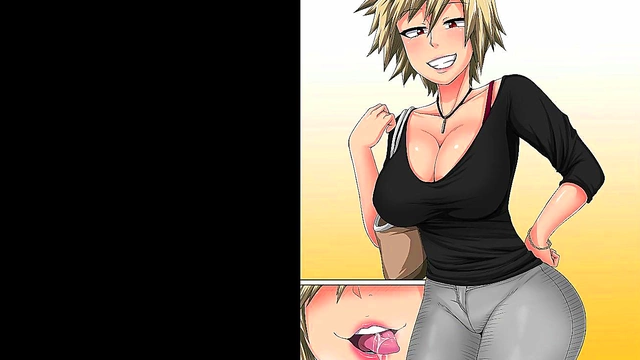 Blond Milf Bakugo Mama Rides Big Dick For Steamy Blowjob & Cumshot Orgasm