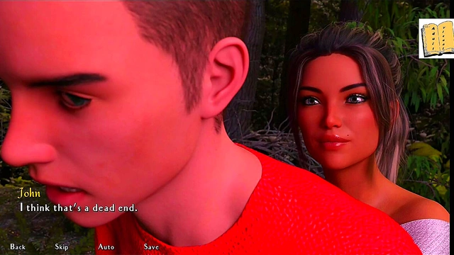 Teen Brunette With Big Tits Rides Dick In Kinky 3D Hentai Gameplay