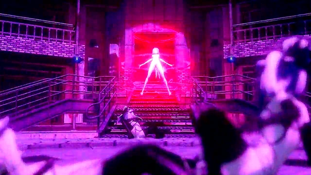 Horny Futanari Babe With Ahegao Face Rides Dick In MMD Hentai Scene