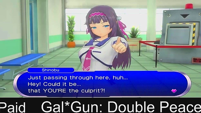 Horny Anime Girls from Gal*Gun Get Shot Full of Cum in Steamy Action