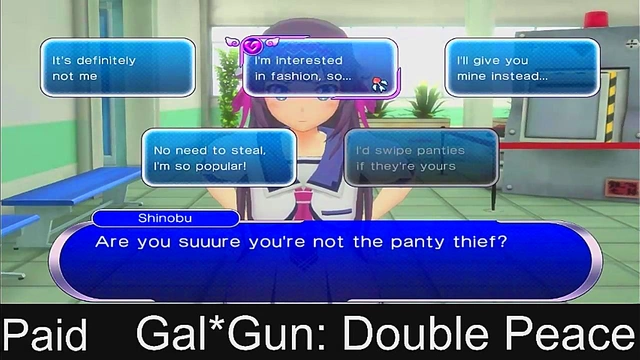 Horny Anime Girls from Gal*Gun Get Shot Full of Cum in Steamy Action