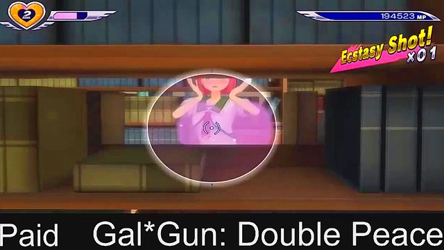 Horny Anime Girls from Gal*Gun Get Shot Full of Cum in Steamy Action