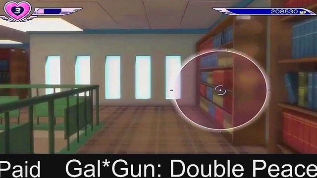 Horny Anime Girls from Gal*Gun Get Shot Full of Cum in Steamy Action