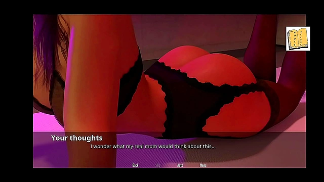 HotBrunette Teen Gives Mind-Blowing Blowjob To Big-Cock Gamer In Erotic Visual Novel Scene