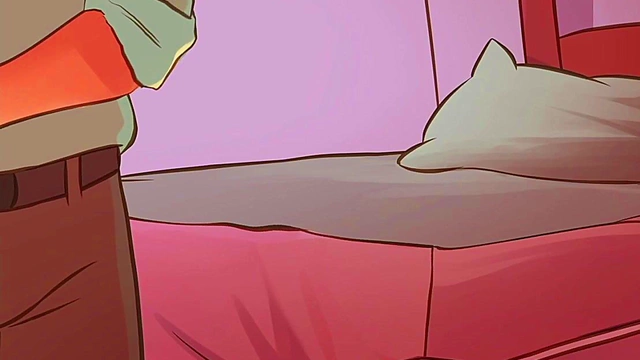 Hentai Toon Girls Surprise Guy With Bathroom Handjob & Blowjob Fun