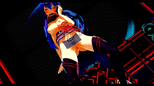Sexy MMD Anime Girl Dances Seductively For Your Pleasure