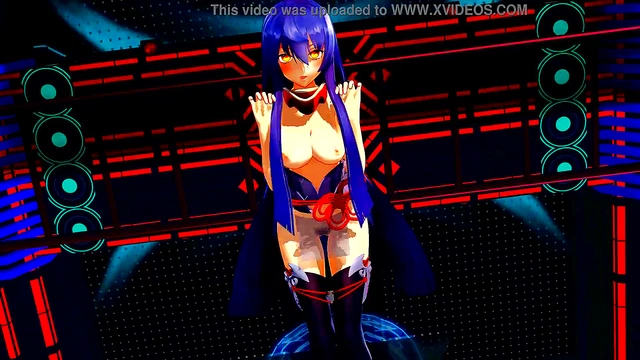 Sexy MMD Anime Girl Dances Seductively For Your Pleasure
