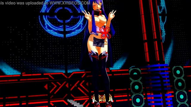 Sexy MMD Anime Girl Dances Seductively For Your Pleasure