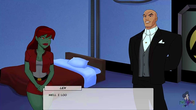 Cheshire & Artemis Toy With Desire – Lesbian Playtime in DC Comics Style Cosplay