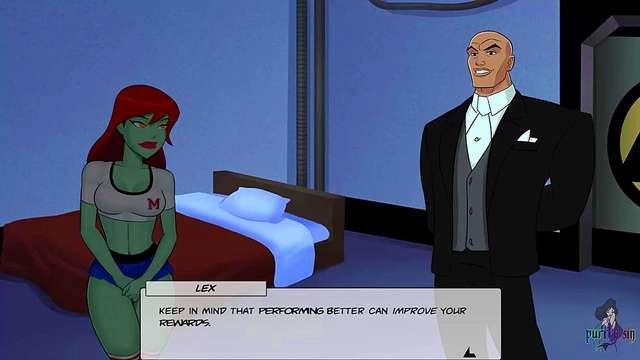 Cheshire & Artemis Toy With Desire – Lesbian Playtime in DC Comics Style Cosplay