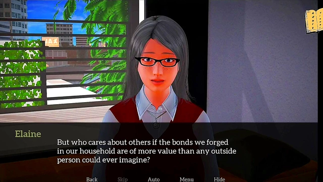 Blonde Hentai Babe With Big Tits Gets Fucked At Home By New Stepdad