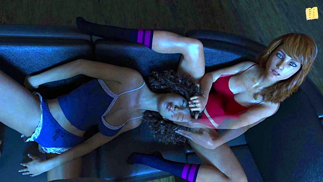 Big-Assed Cartoon Chick Gets Pounded In Big City Ecchi Adventure