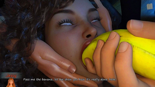 Big-Assed Cartoon Chick Gets Pounded In Big City Ecchi Adventure