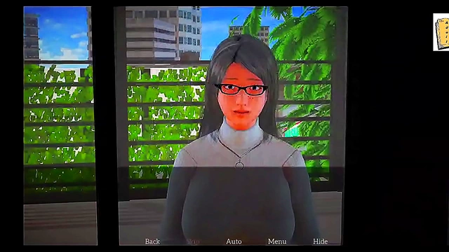 Teen With Big Ass Rides Dick In Cowgirl For Ecchi Hentai Fun