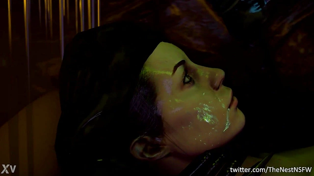 Amanda Ripley Gets Pregnant by Alien Creature in Interspecies Breeding Fantasy