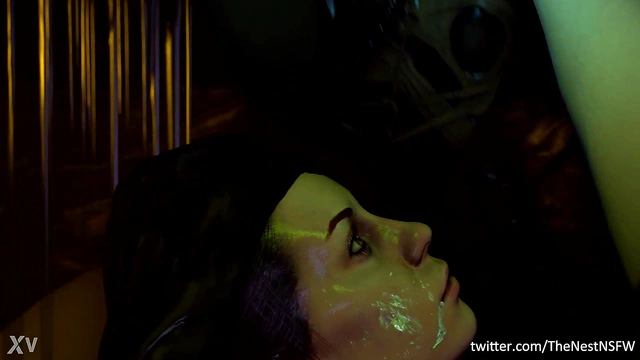 Amanda Ripley Gets Pregnant by Alien Creature in Interspecies Breeding Fantasy