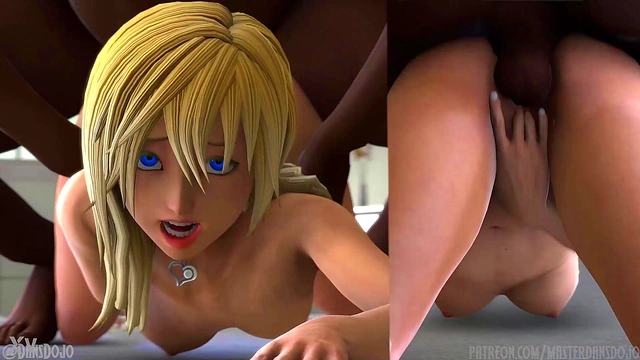Namine from Kingdom Hearts Gets Fucked Doggy Style in 3D Anime Glory