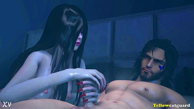 Halloween Ghost Haunts Vella in 3D Hentai Source Filmmaker Action