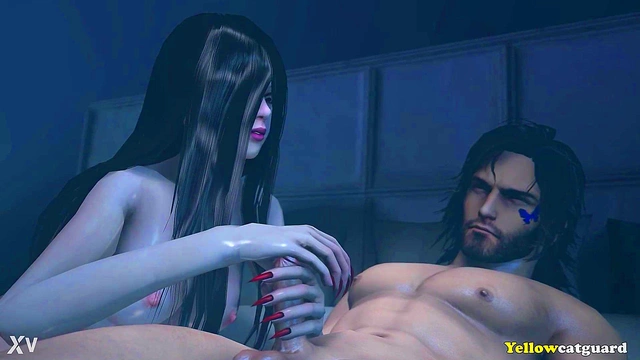 Halloween Ghost Haunts Vella in 3D Hentai Source Filmmaker Action