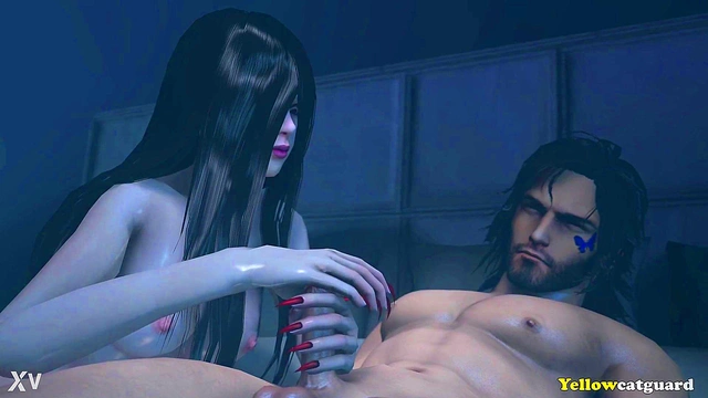 Halloween Ghost Haunts Vella in 3D Hentai Source Filmmaker Action