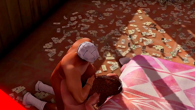 Interracial 3D Hentai Chick With Big Tits And Ass Rides BBC In Bedroom Fantasies