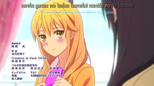 Yuri Anime Schoolgirls Share Intense Citrus Lesbian Moments