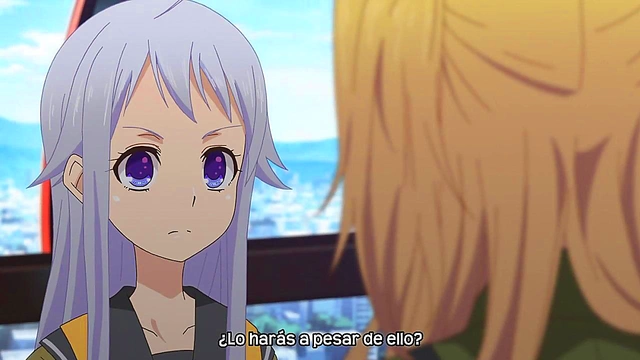 Yuri Anime Schoolgirls Share Intense Citrus Lesbian Moments