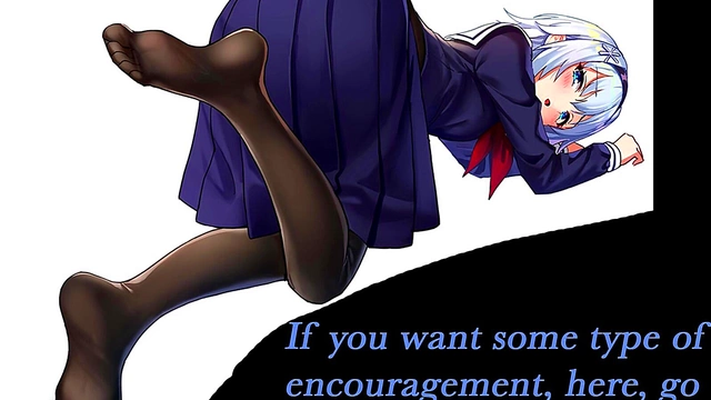 Ginko Sora Teases Feet in Pantyhose for JOI Jerk-Off Instructions & CEI Fantasy