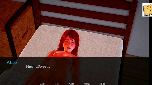 Redheaded Step-Sister’s Erotic Cartoon Adventure – Pussy Licking & Orgasm Gameplay