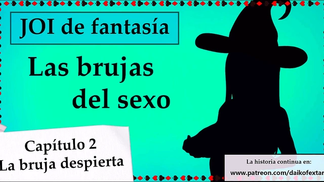 Witch JOI Fantasy – Interactive ASMR Seduction for Otaku Masturbation Fun