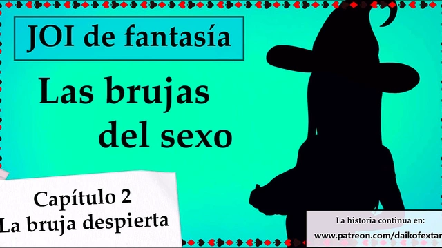 Witch JOI Fantasy – Interactive ASMR Seduction for Otaku Masturbation Fun