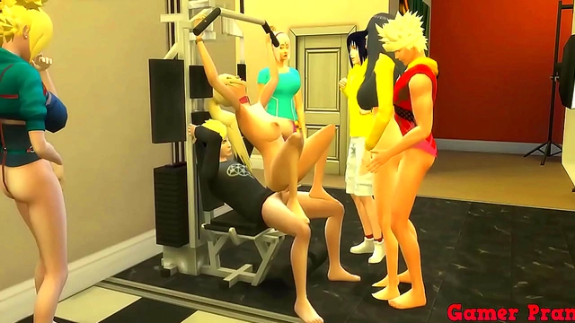 Naruto Anime Orgy – Naruto, Ino & Friends Get Wild With Hardcore Anal Sex Fest