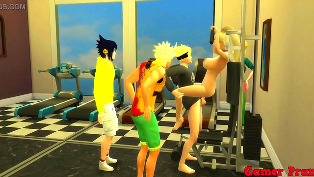 Naruto Anime Orgy – Naruto, Ino & Friends Get Wild With Hardcore Anal Sex Fest