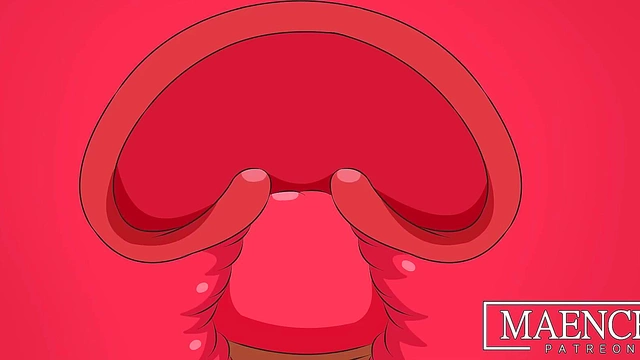 Megumin Rides Dick inReverse Cowgirl for Juicy Cartoon Cumshot