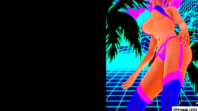 Hot Retro Stripper Amber Lynn Dances Seductively With Big Tits & Sexy Ass