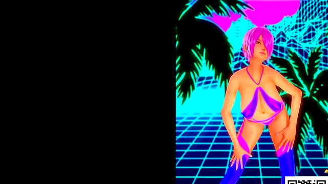 Hot Retro Stripper Amber Lynn Dances Seductively With Big Tits & Sexy Ass