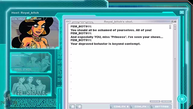 Hot Anime Princess Jasmine Enjoys Sexy Cam Show With Genie Toy