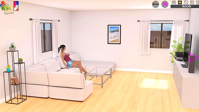 Echoes Of Lust – 3D Hentai Cartoon Couple Engage In Steamy Gameplay Ecchi Session